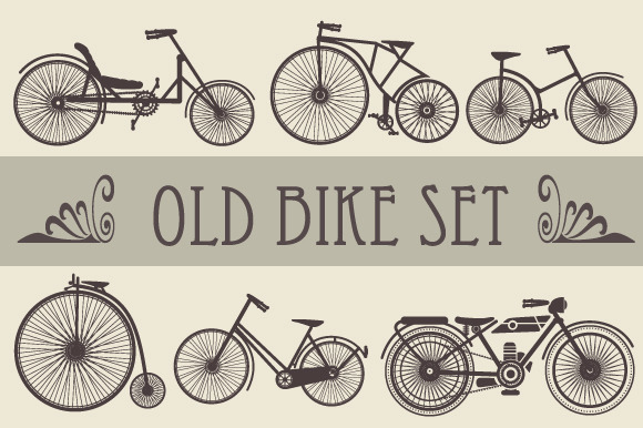 Old Bike Set Old Bike Set