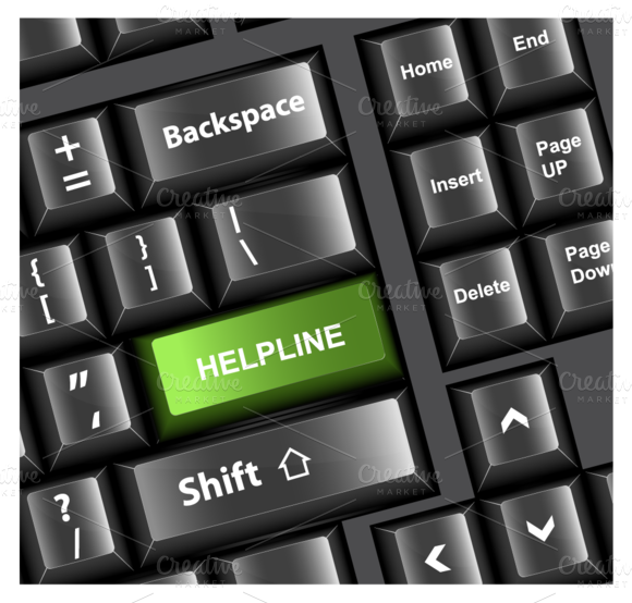 Help Solution Keyboard Text Concept Help Solution Keyboard Text Concept