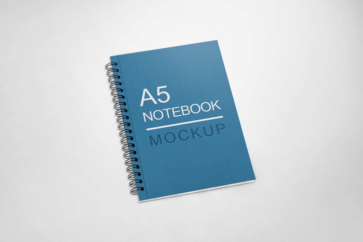 Download A5 Notebook Mock-Up ~ Product Mockups on Creative Market