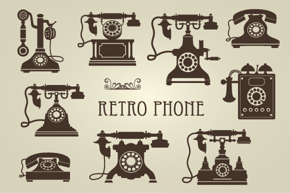 Retro Vector Set Retro Vector Set