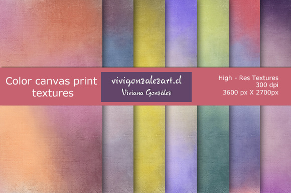 Color Canvas Textures Color Canvas Textures