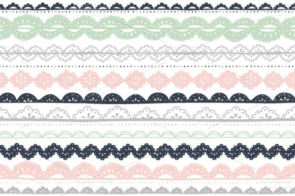 Lace & Paper Punch Trim ~ Objects on Creative Market