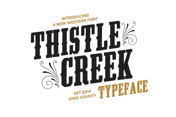 Thistle Creek Font - Slab Serif