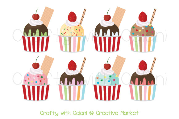 ice cream toppings clipart - photo #34