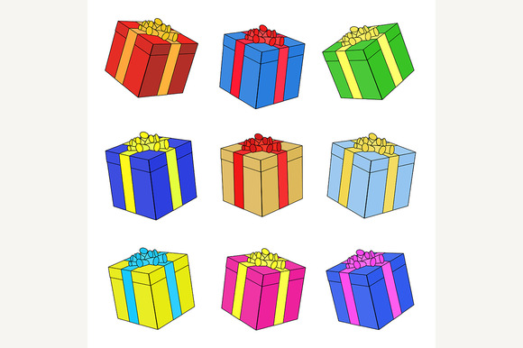 Gift Boxes With Bows And Ribbons Gift Boxes With Bows And Ribbons