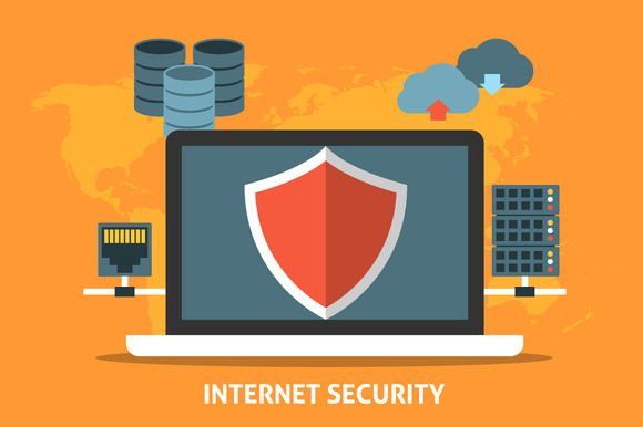 Internet Security Concept