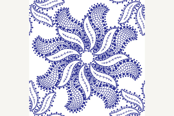 Seamless Blue Pattern Seamless Blue Pattern