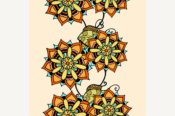 Vector Seamless Floral Pattern Vector Seamless Floral Pattern
