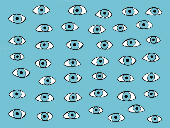Blue Eyes Pattern Blue Eyes Pattern
