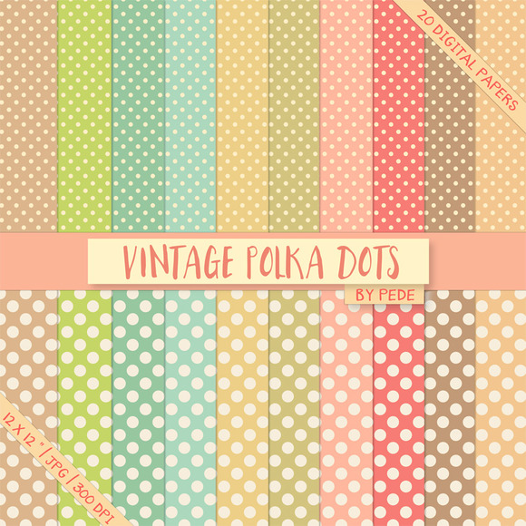 Vintage Polka Dots