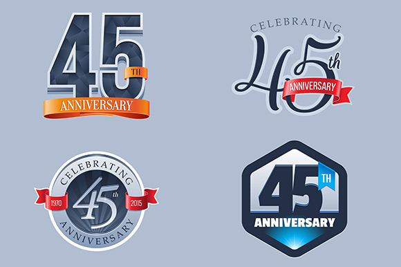 45th Anniversary Logo 45th Anniversary Logo
