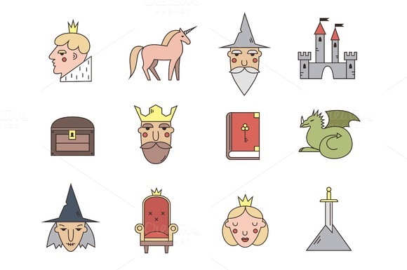 Fairy Tale Icons