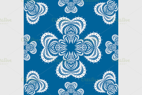 Seamless Blue Pattern Seamless Blue Pattern