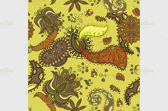 Vector Seamless Ethnic Pattern Vector Seamless Ethnic Pattern