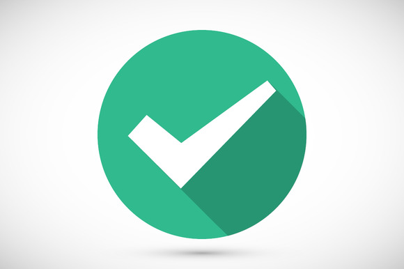 Tick Icon Flat Tick Icon Flat