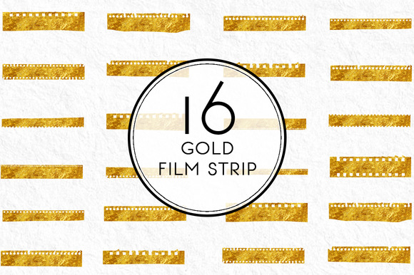 Gold Film Strip Gold Film Strip