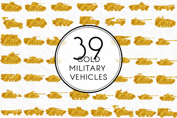 Gold Military Vehicles