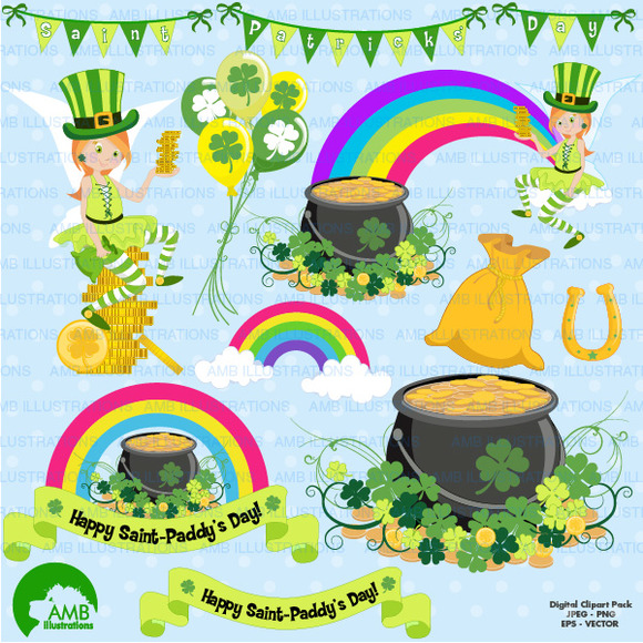 St Patricks Day Clipart AMB-1184 St Patricks Day Clipart AMB-1184