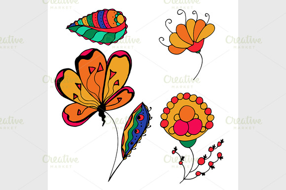 Sketchy Flowers Sketchy Flowers