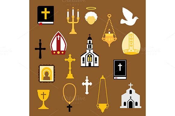 Religious Flat Icons