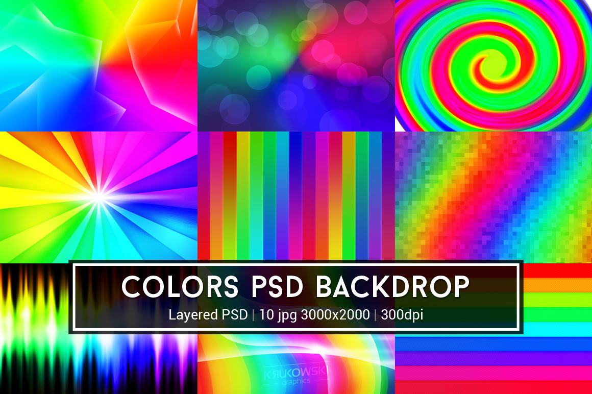 Colors Psd Backdrop ~ Textures On Creative Market
