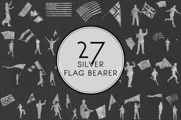 Silver Flag Bearer Silver Flag Bearer