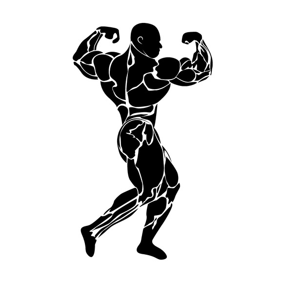 Stencils Bodybuilding » Designtube - Creative Design Content