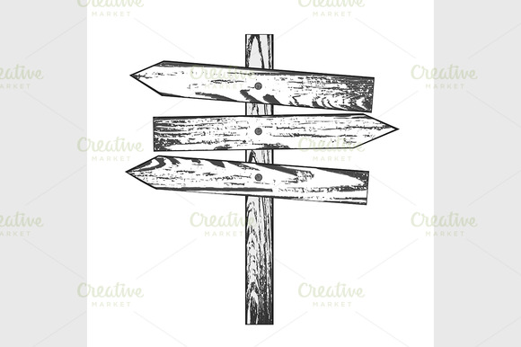 Wooden Direction