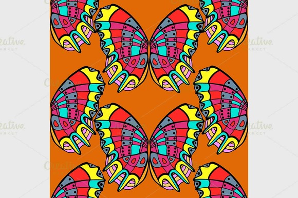 Background Of Butterflies