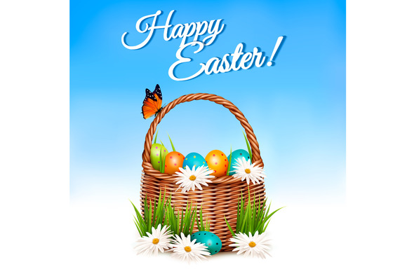 Happy Easter Background Happy Easter Background