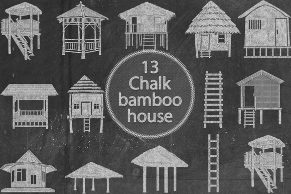 Chalk Bamboo House Chalk Bamboo House