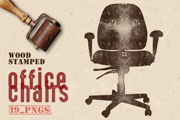 Wood Stamped Office Chairs Wood Stamped Office Chairs