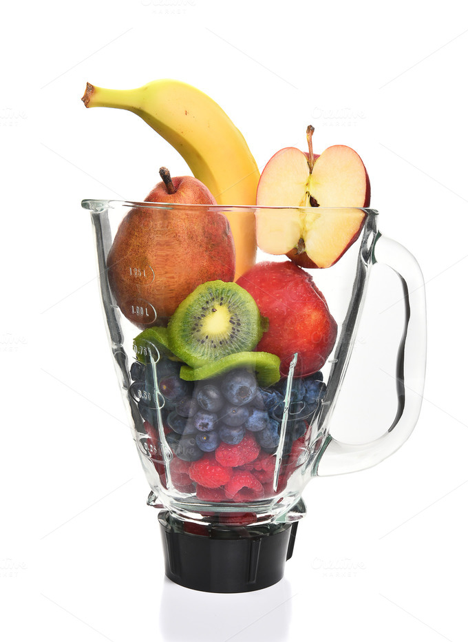 Blender Filled With Fruit Food & Drink Photos on Creative Market