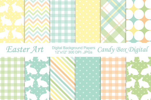 Easter Digital Papers Easter Digital Papers