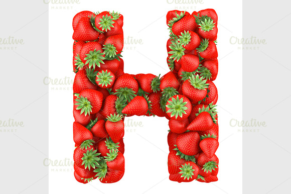 Letter Of Strawberry Letter Of Strawberry
