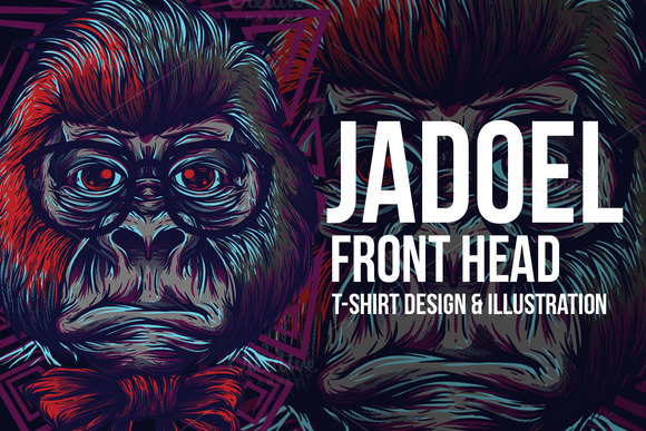 Jadoel Front Head Illustration Jadoel Front Head Illustration