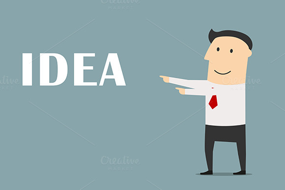 Businessman With Idea And Solution Businessman With Idea And Solution