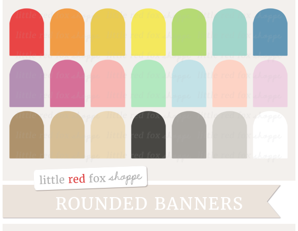 Rounded Banner Clipart Rounded Banner Clipart