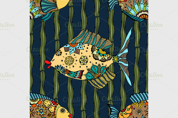 Background Of Abstract Fish Background Of Abstract Fish