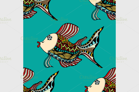 Background Of Abstract Fish Background Of Abstract Fish