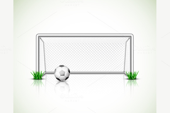Soccer Goal And Ball