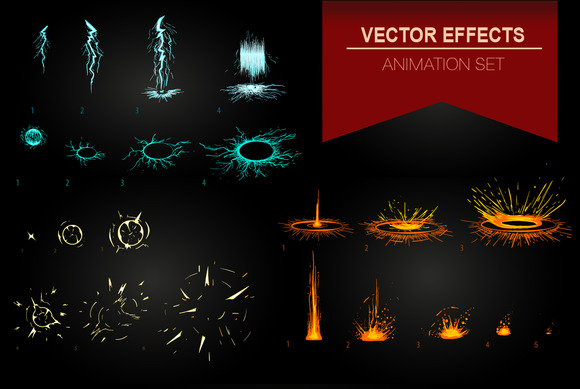 Vector Effect Animation For Game