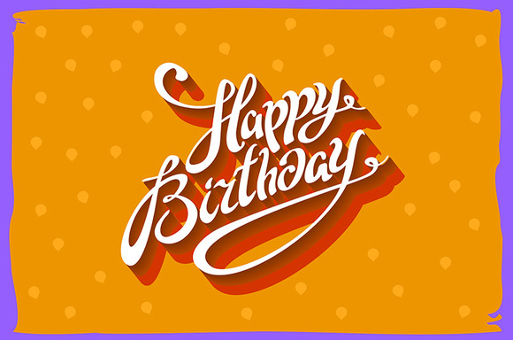 Vintage Retro Happy Birthday Card Vintage Retro Happy Birthday Card
