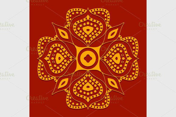 Abstract Vector Ornament