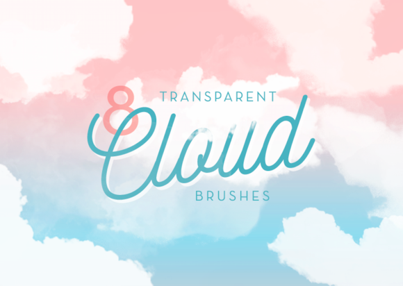 8 Transparent Cloud Brushes 8 Transparent Cloud Brushes