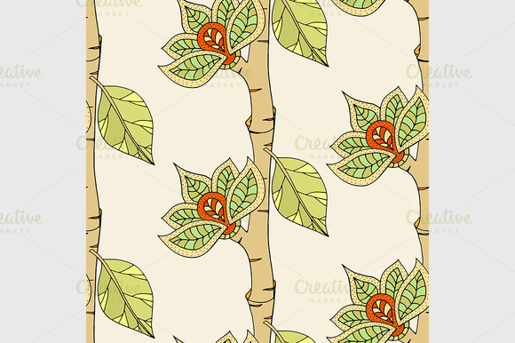 Vector Seamless Floral Pattern Vector Seamless Floral Pattern