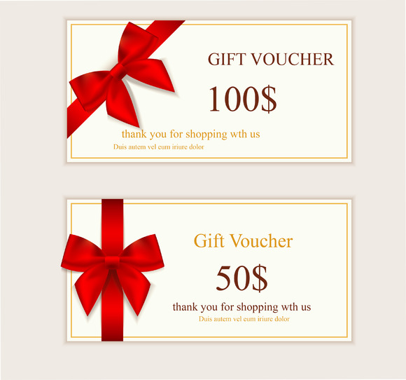 A Set Of Gift Cards A Set Of Gift Cards