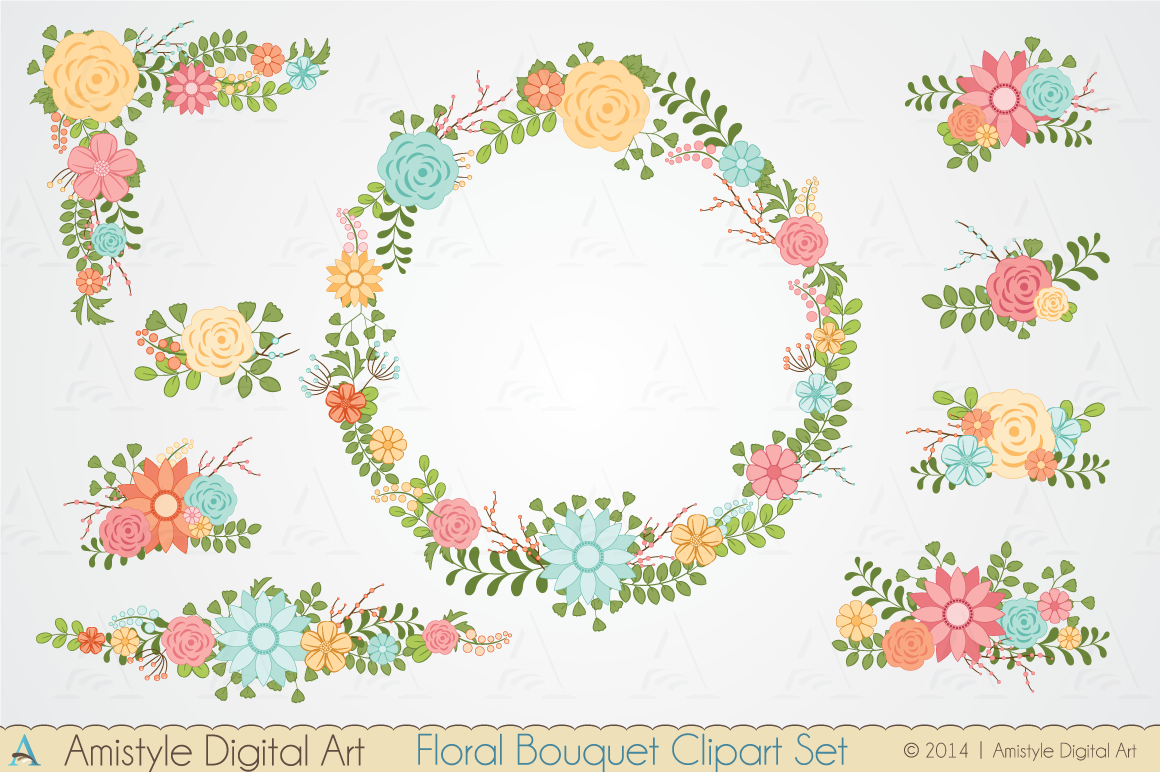 clipart flower circle - photo #15