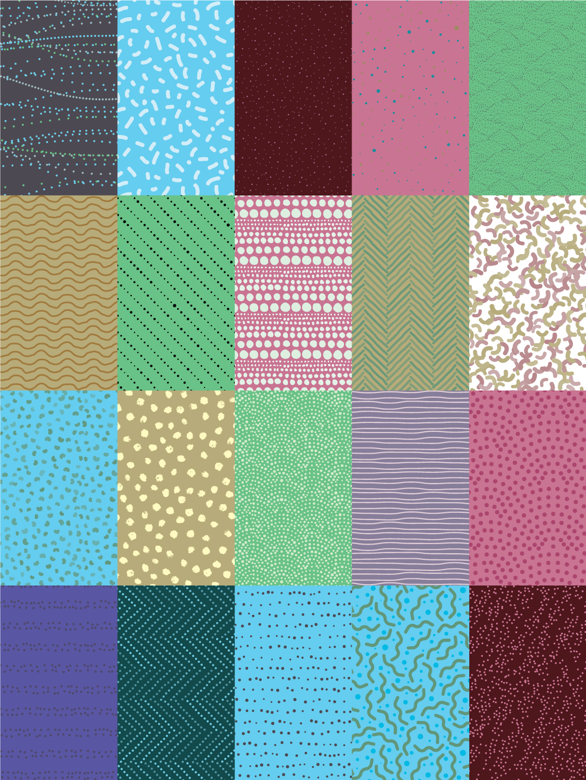 60 Vector Patterns ~ Patterns on Creative Market