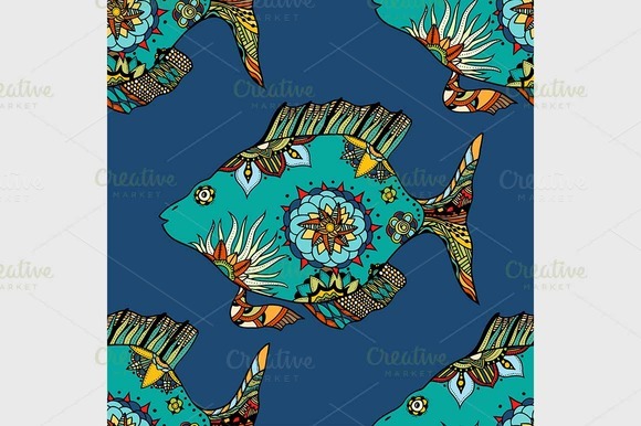 Background Of Abstract Fish Background Of Abstract Fish